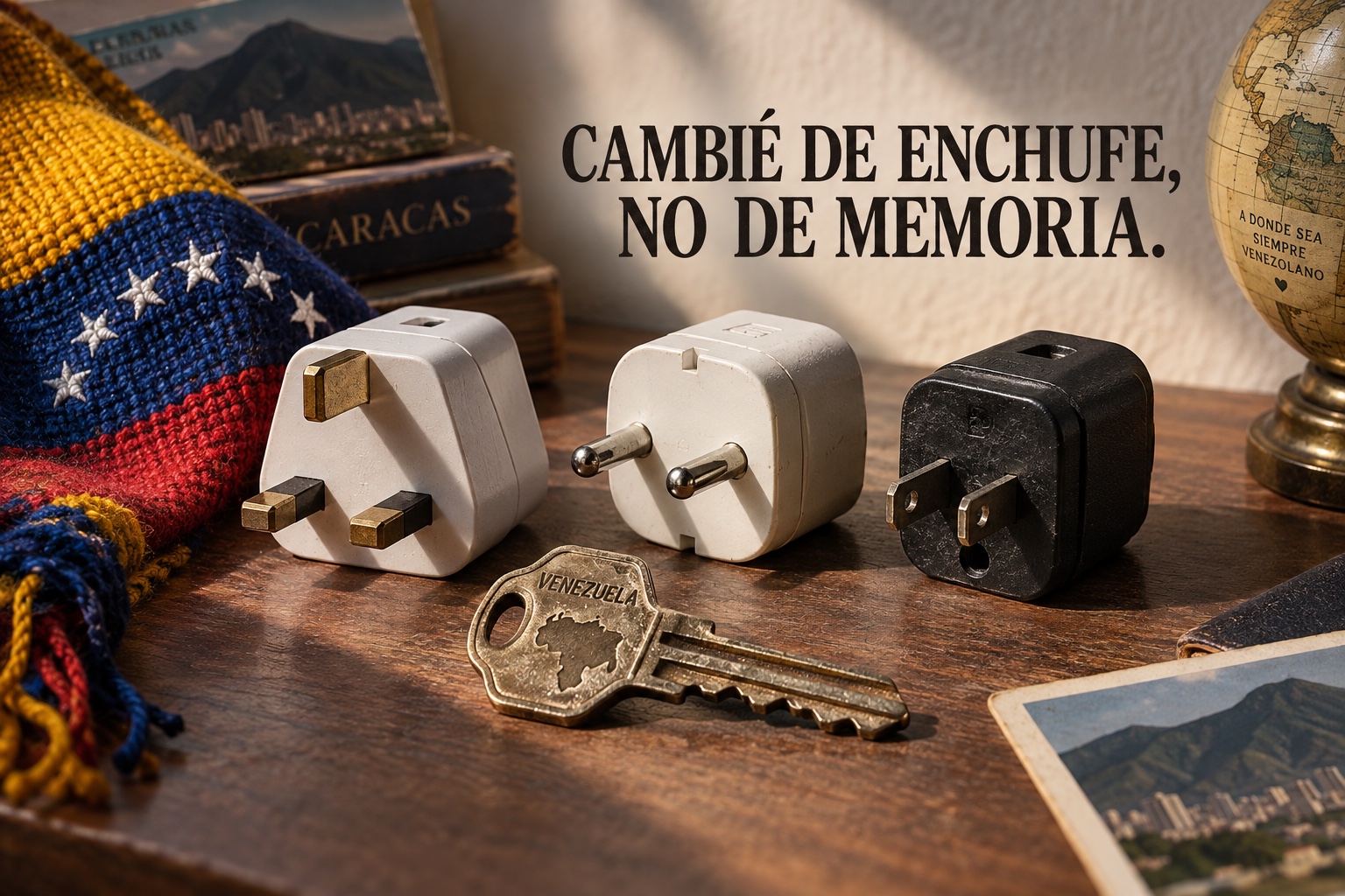 Cambié de enchufe