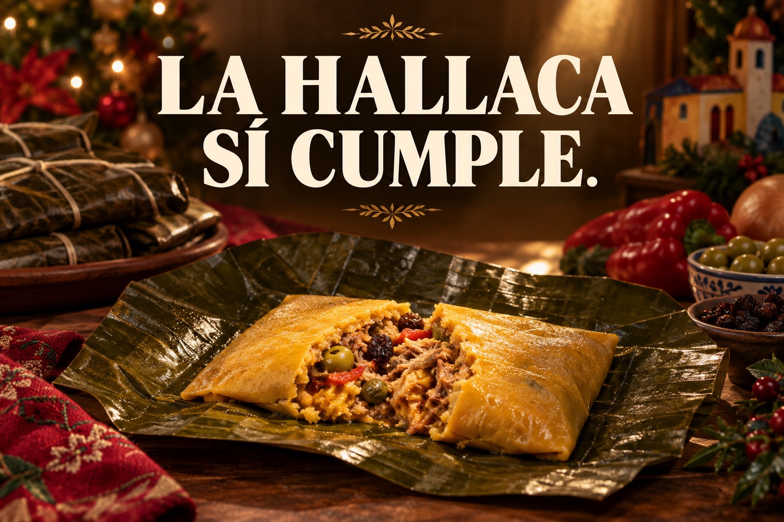 La hallaca sí cumple