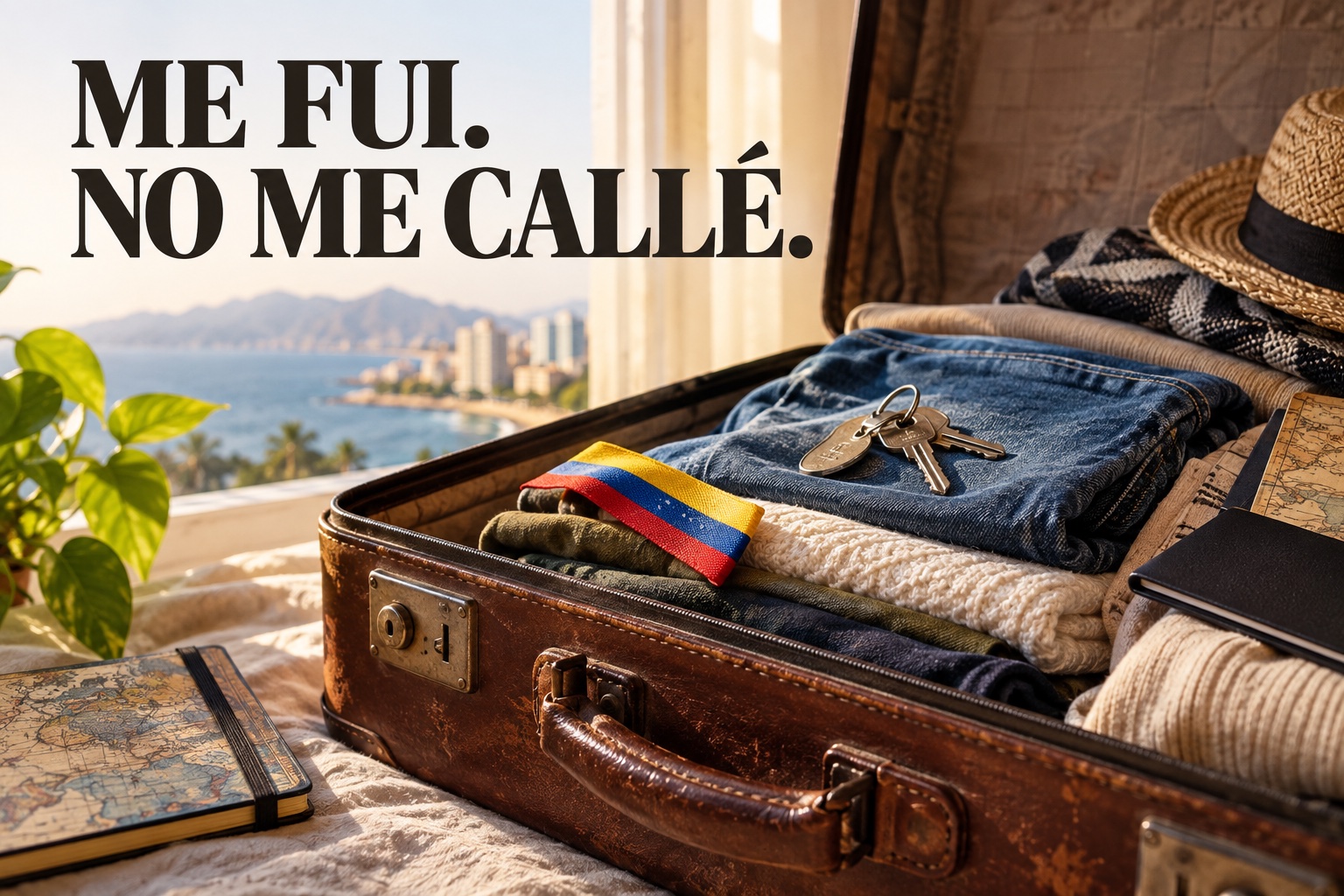 Me fui, no me callé