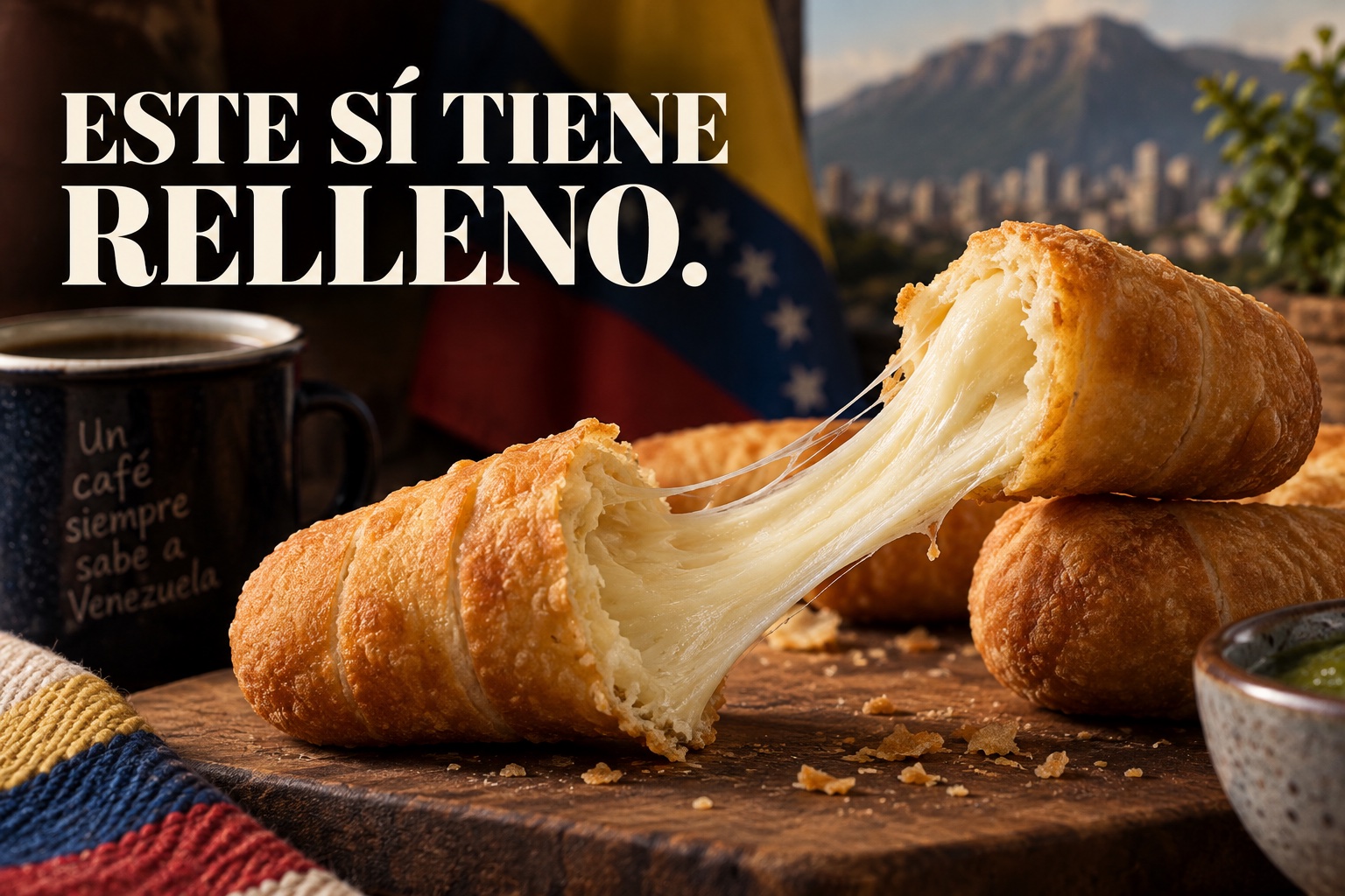 Este sí tiene relleno